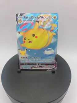 Pokemon 2021 Celebrations Flying Pikachu VMAX 007/025 Full Art - Image 1