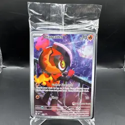 Charcadet 022 Pokemon Center Phantasmal Flames ETB Stamped Promo SEALED NM - Image 1