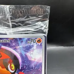 Charcadet 022 Pokemon Center Phantasmal Flames ETB Stamped Promo SEALED NM - Image 3