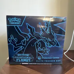 Phantasmal Flames Pokemon Center Elite Trainer Box ETB NEW AND SEALED - Image 1