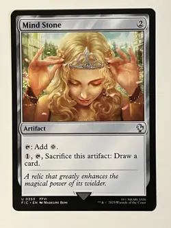 Mind Stone Commander: Final Fantasy Non-Foil Regular MTG - Image 1