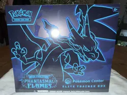 Pokemon TCG Phantasmal Flames Pokemon Center ETB Factory Sealed - Image 1