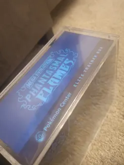 Pokemon TCG Phantasmal Flames | Pokemon Center ETB Sealed With Acrylic Case - Image 2
