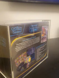 Pokemon TCG Phantasmal Flames | Pokemon Center ETB Sealed With Acrylic Case - Image 4