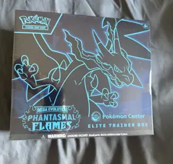 Pokemon Center Phantasmal Flames ETB Pokemon TCG Sealed New slight corner dent - Image 1