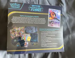 Pokemon Center Phantasmal Flames ETB Pokemon TCG Sealed New slight corner dent - Image 2