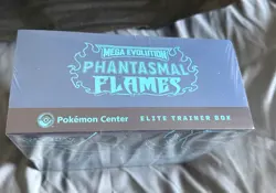 Pokemon Center Phantasmal Flames ETB Pokemon TCG Sealed New slight corner dent - Image 4
