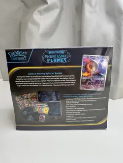 Pokemon TCG Phantasmal Flames Pokemon Center Etb New Sealed Secure Shipping UK - Image 4