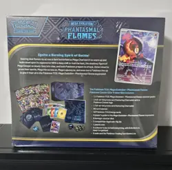 SEALED Pokemon TCG Phantasmal Flames Pokemon Center ETB Authentic - Image 5