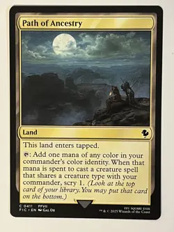 Path of Ancestry Commander: Final Fantasy Non-Foil Regular MTG - Image 1