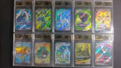 10x OCD 10 Pristine SR Pokemon Cards Chinese Great Tusk Greninja GL15 - Image 1