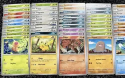 POKEMON S&V 151 BULK BUNDLE - 100 cards - No Dups -85 Common - 15 Reverse/Holo - Image 1