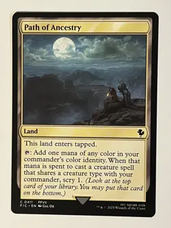Path of Ancestry Commander: Final Fantasy Non-Foil Regular MTG - Image 1