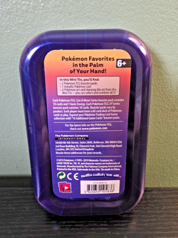 Pokemon Kanto Power Mini Tin - Mewtwo - Coin, Tin, and Mewtwo Info Card Only - Image 2