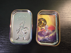 Pokemon Kanto Power Mini Tin - Mewtwo - Coin, Tin, and Mewtwo Info Card Only - Image 3