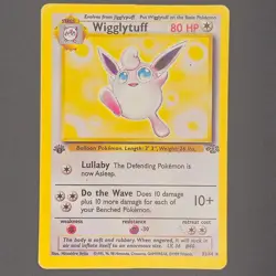 Wigglytuff 32/64 1st Edition Rare Jungle Wotc Non Holo Pokemon Card HP - Image 1