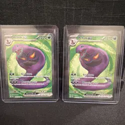 Arbok ex Full Art NM 185/165 Scarlet & Violet 151 Pokemon Card - Image 1