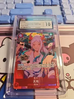 YAMATO - Exclusive Chinese 3rd Anniversary Set EB02-006 One Piece Card CGC10 - Image 2