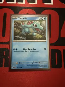 Totodile (Cosmos Holo) Common Miscellaneous Cards & Products 041/217 NM - Image 1