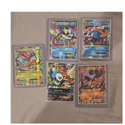 Pokemon TCG 5 Card Lot EX Holo MVenusaur Kyogre MBlastoise MAbsol MAerodactyl - Image 1