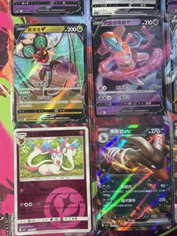 Pokemon 16 Card Lot nm V Max Mega SR Amazing Ex HOLO Rare Hits Only F39 - Image 3