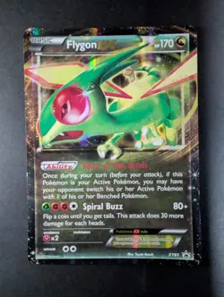 2015 Pokemon FLYGON EX #XY61 Black Star Promo Holo Jumbo Card English - Image 1