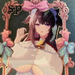 Goddess Story Gold METAL Card - Serial Number #057/200! Anime Girl *READ* - Image 2