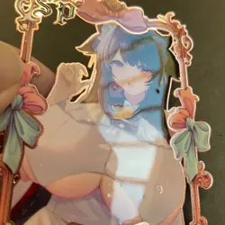 Goddess Story Gold METAL Card - Serial Number #057/200! Anime Girl *READ* - Image 5