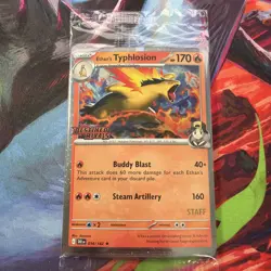 Pokemon STAFF Prerelease Promo Pack Sealed 4 Card Destined Rivals Rare Exclusive - Image 1