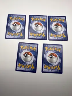 Pokemon x5 Holo Cards Basic Fire Metal Fighting Grass Lightning SWSH Set - Image 2