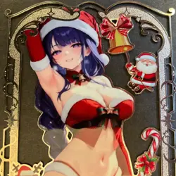 Goddess Story Gold METAL Card - Serial Number #074/100! Shogun Anime *READ* - Image 2