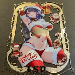 Goddess Story Gold METAL Card - Serial Number #074/100! Shogun Anime *READ* - Image 4