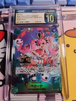 Perona (Japanese Version 3rd Anniversary Set) OP12-034 One Piece Promotion Cards - Image 1