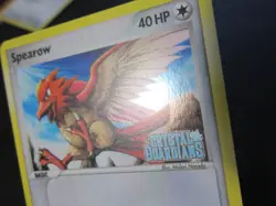 SPEAROW HOLO POKEMON CARD 61/100 EX CRYSTAL GUARDIANS STAMPED NEVER PLAYED NM - Image 2
