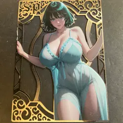 Goddess Story Gold METAL Card Maiden Party Serial Number #021/200! Fubuki - Image 1