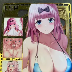 Goddess Story Gold METAL Card - Serial Number #103/200! Chika **READ** - Image 2