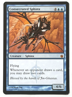 Consecrated Sphinx - Mirrodin Besieged - Image 1