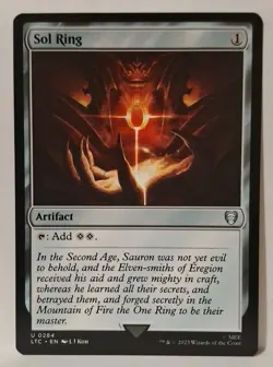 MTG Sol Ring x1 UB LotR ToME Regular NM/PFresh! - Image 1