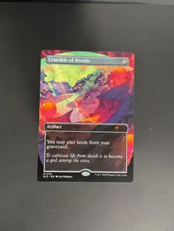 NM Non-Foil Crucible of Worlds SLD #2110 Secret Lair Alien Auroras - Image 1