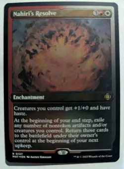 Nahiri's Resolve (Foil Etched) March of the Machine: The Aftermath - MTG RARE - Image 1