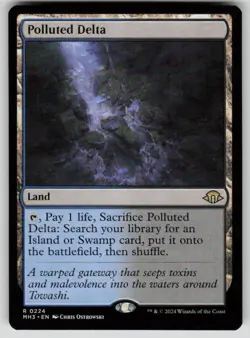 Polluted Delta Rare Modern Horizons 3 224 MTG Near Mint 2024 - Image 1