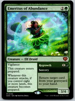Emeritus of Abundance M Secrets of Strixhaven 145 NM - Image 1