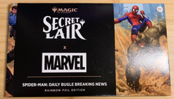 MTG Secret Lair: Spider-Man Daily Bugle Breaking News RAINBOW FOIL - Sealed 🇺🇸 - Image 1