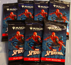 MTG: Marvel's Spider-Man Play Booster Pack Lot (7x) - Brand New/Sealed - Image 1