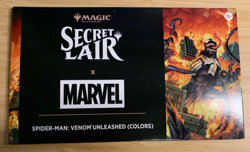 MTG Secret Lair x Spider-Man: Venom Unleashed (Colors) REGULAR - Sealed 🇺🇸 - Image 1