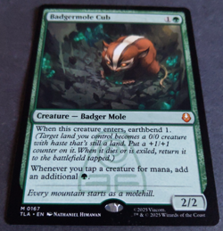MTG Badgermole Cub | Avatar: The Last Airbender | NM | Mythic Green Creature | - Image 2