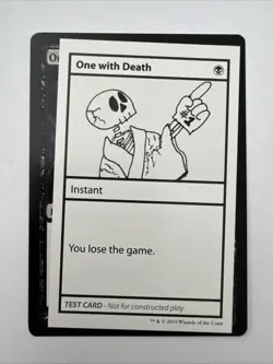 One With Death (No PW Symbol) Mystery Booster: Convention Edition Exclusives... - Image 1