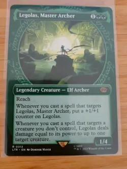 MTG Legolas, Master Archer (Showcase) 0313 Lord of the Rings M/NM - Image 1