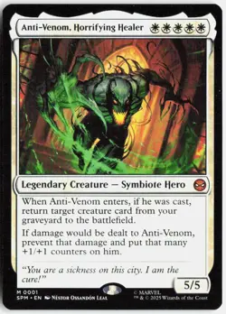 Anti-Venom, Horrifying Healer M Marvel's Spider-Man 1 LP-NM - Image 1