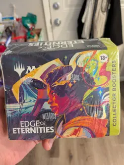 MTG Edge of Eternities Collector Booster Box - Factory Sealed, With Slight Dings - Image 1